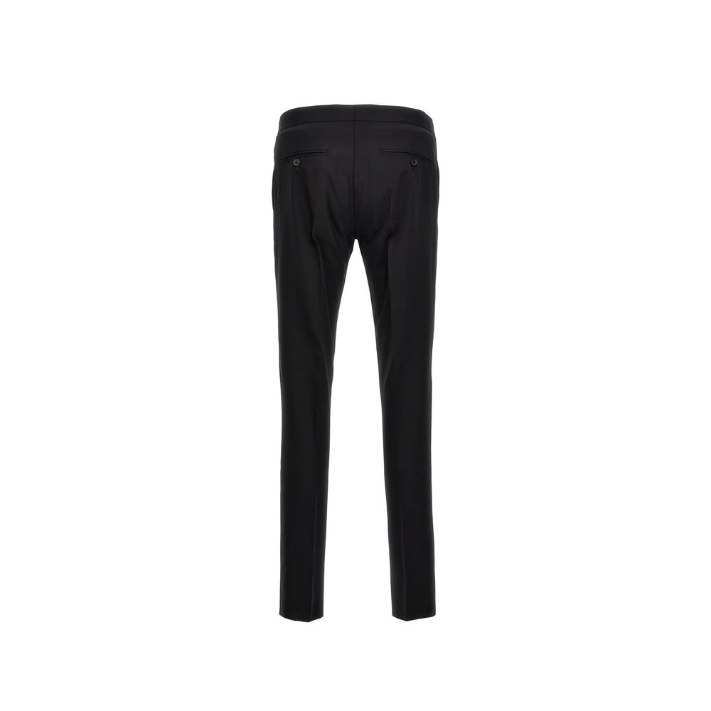 Dsquared² Black Elastane Two-Piece Suit