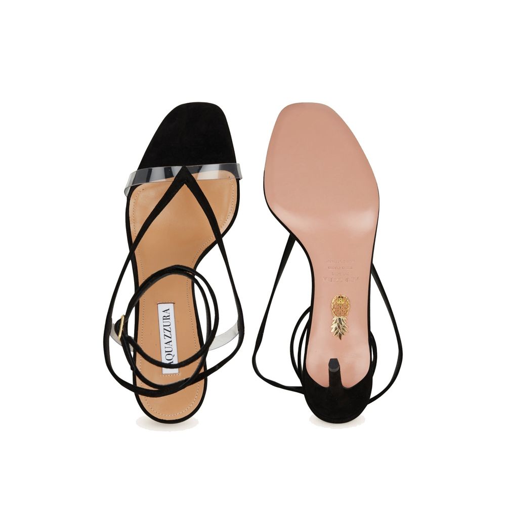 Aquazzura Black Calfskin Pumps