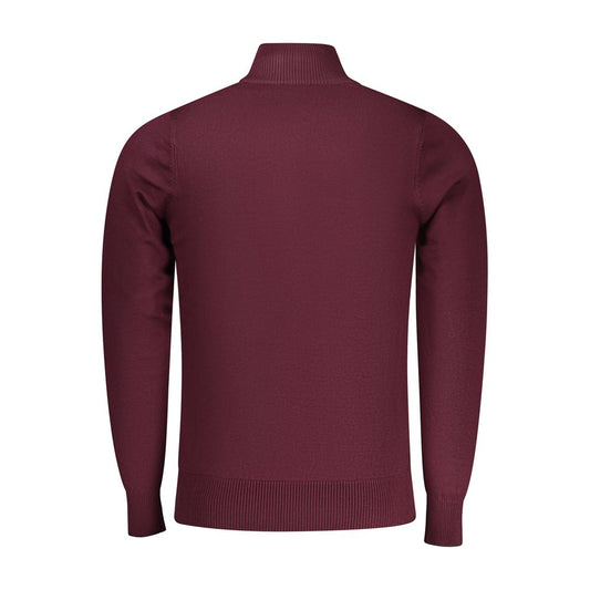 Coveri Moving Red Viscose Men Sweater