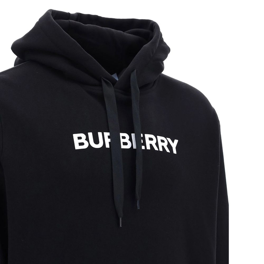 Burberry Black Cotton Sweatshirt
