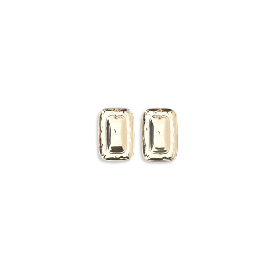 Self-Portrait Gold Brass Earrings