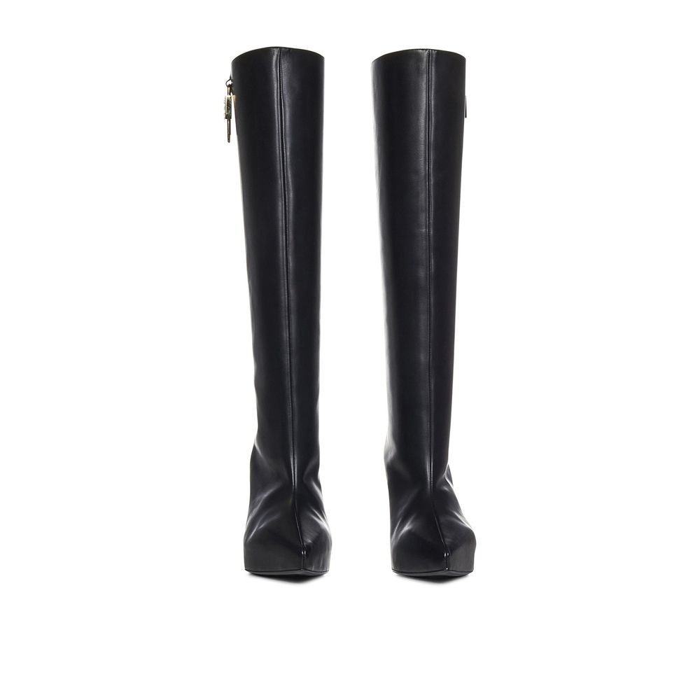 Givenchy Black Calfskin High Heel Boots
