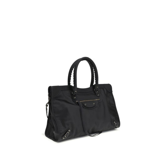 Balenciaga Black Polyamide Handbag