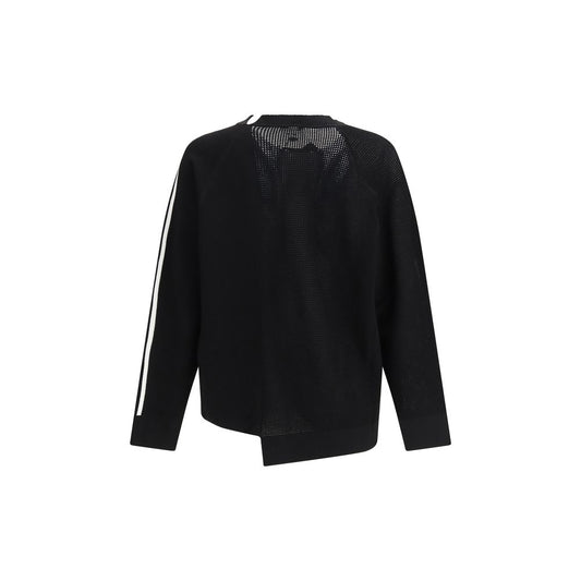 Y-3 Black Viscose Sweatshirt