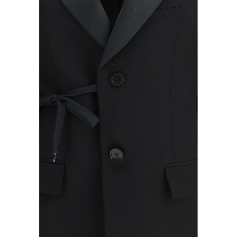 Balenciaga Black Wool Coat