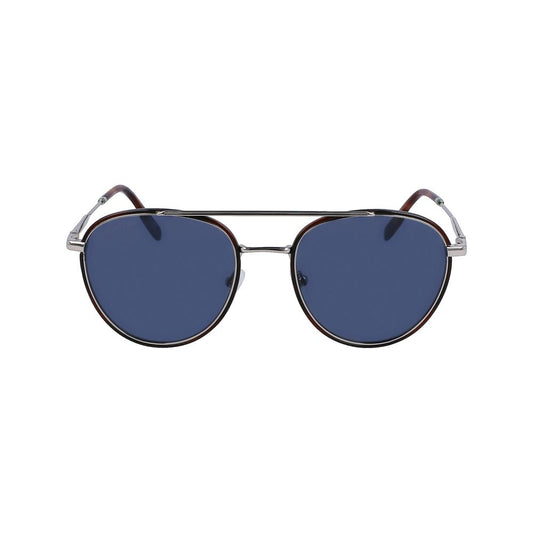 Lacoste Gray Metal Sunglasses