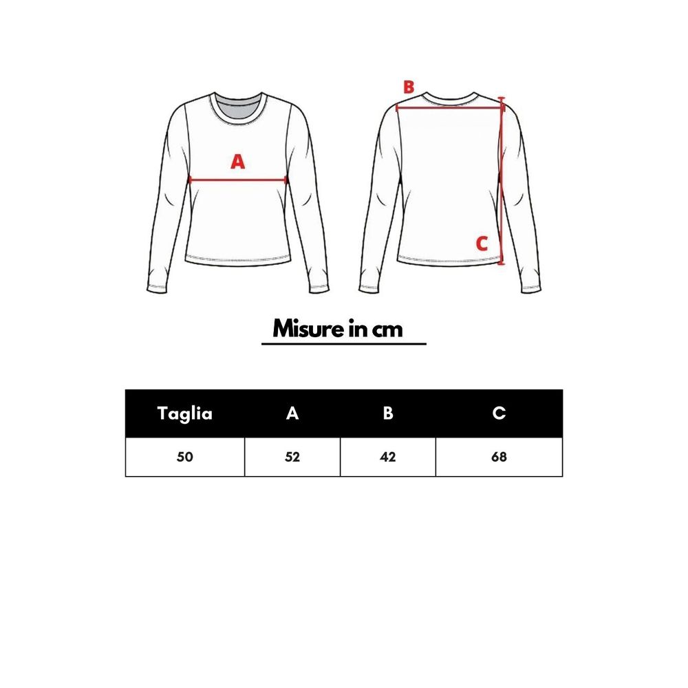 Gran Sasso Purple Cotton Sweatshirt