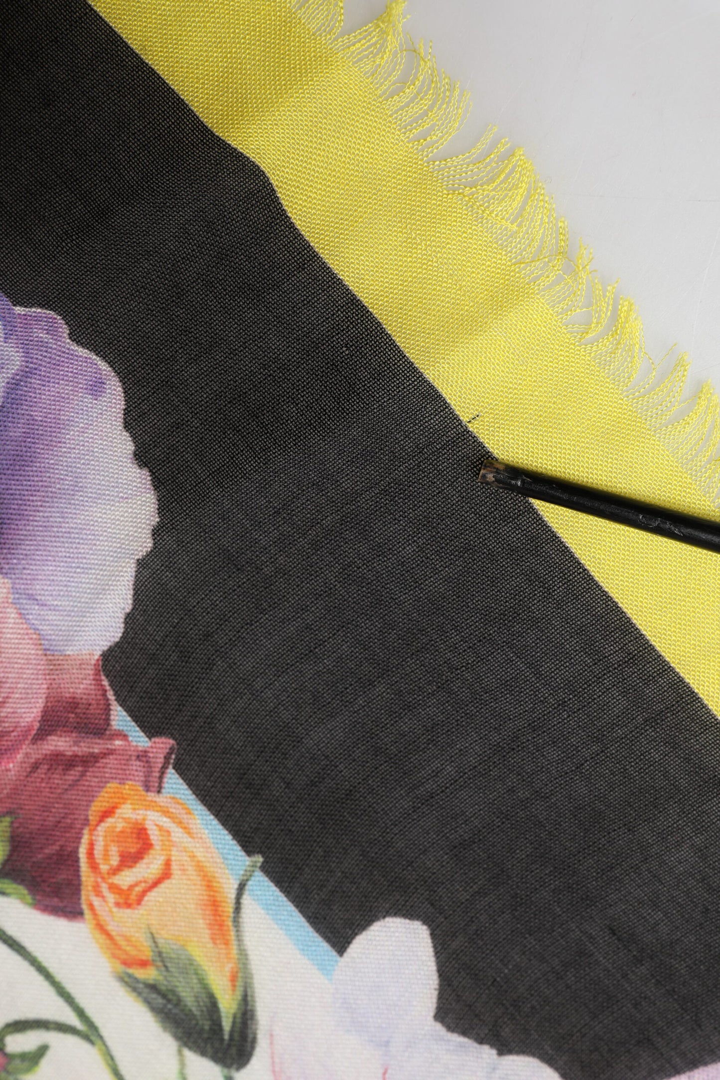 Dolce & Gabbana Multicolor Floral Print Square Stole 135cm x 130cm Scarf