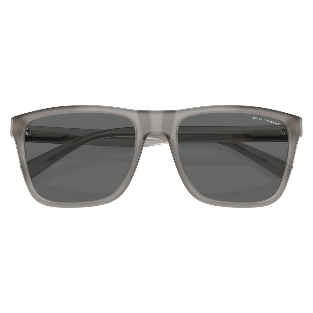 Armani Exchange Gray Resin Sunglasses