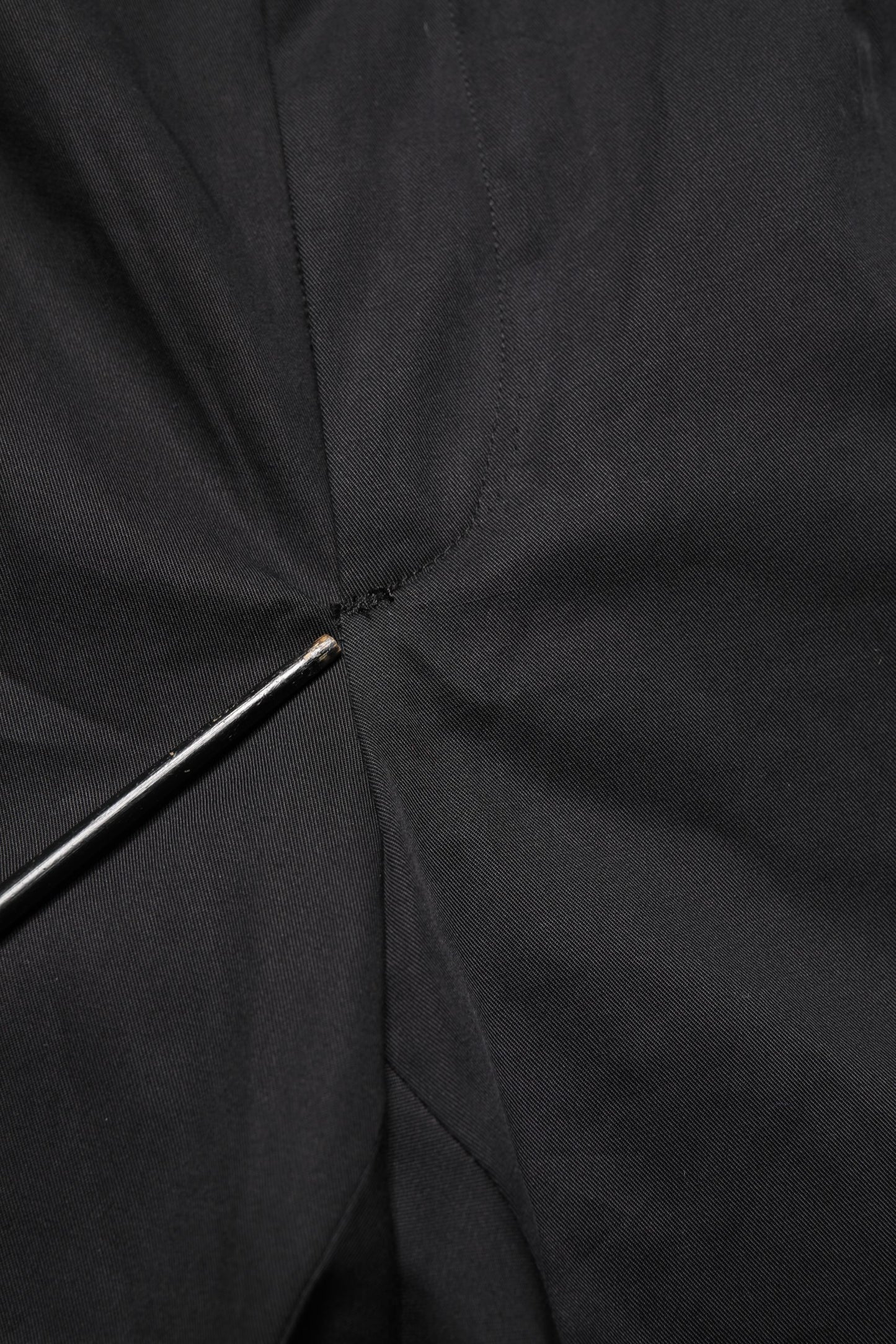 Dolce & Gabbana Black Cotton Skinny Dress Formal Trouser Pants