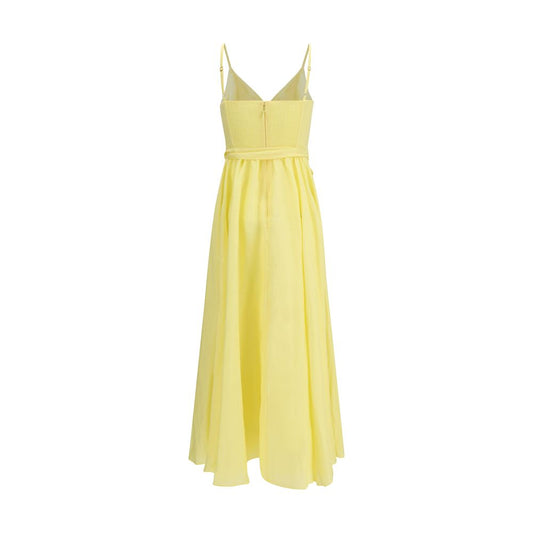 Zimmermann Bicolor Cotton Long Dress