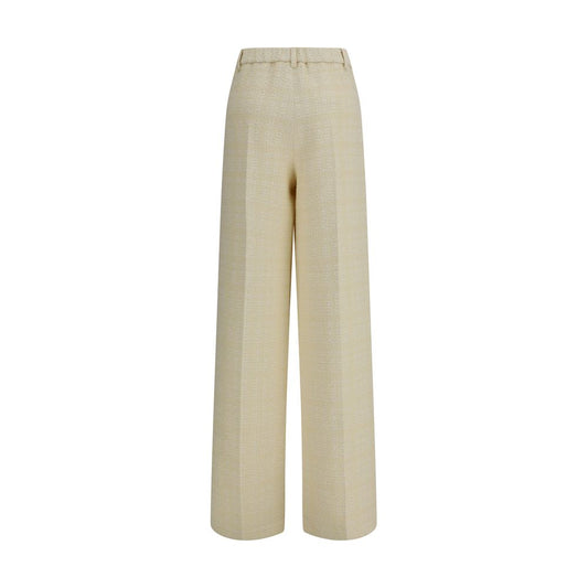 Gucci Beige Cotton Casual Pants