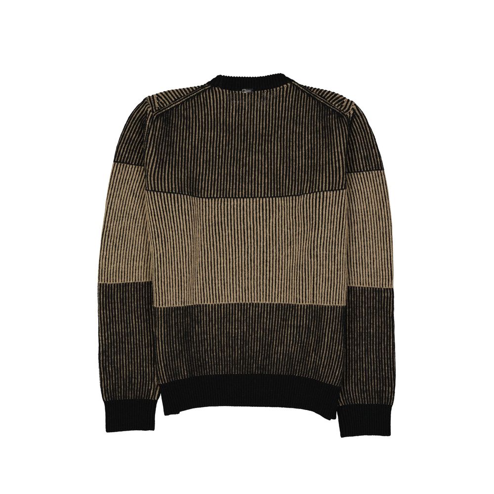 Herno Blue Wool Sweatshirt