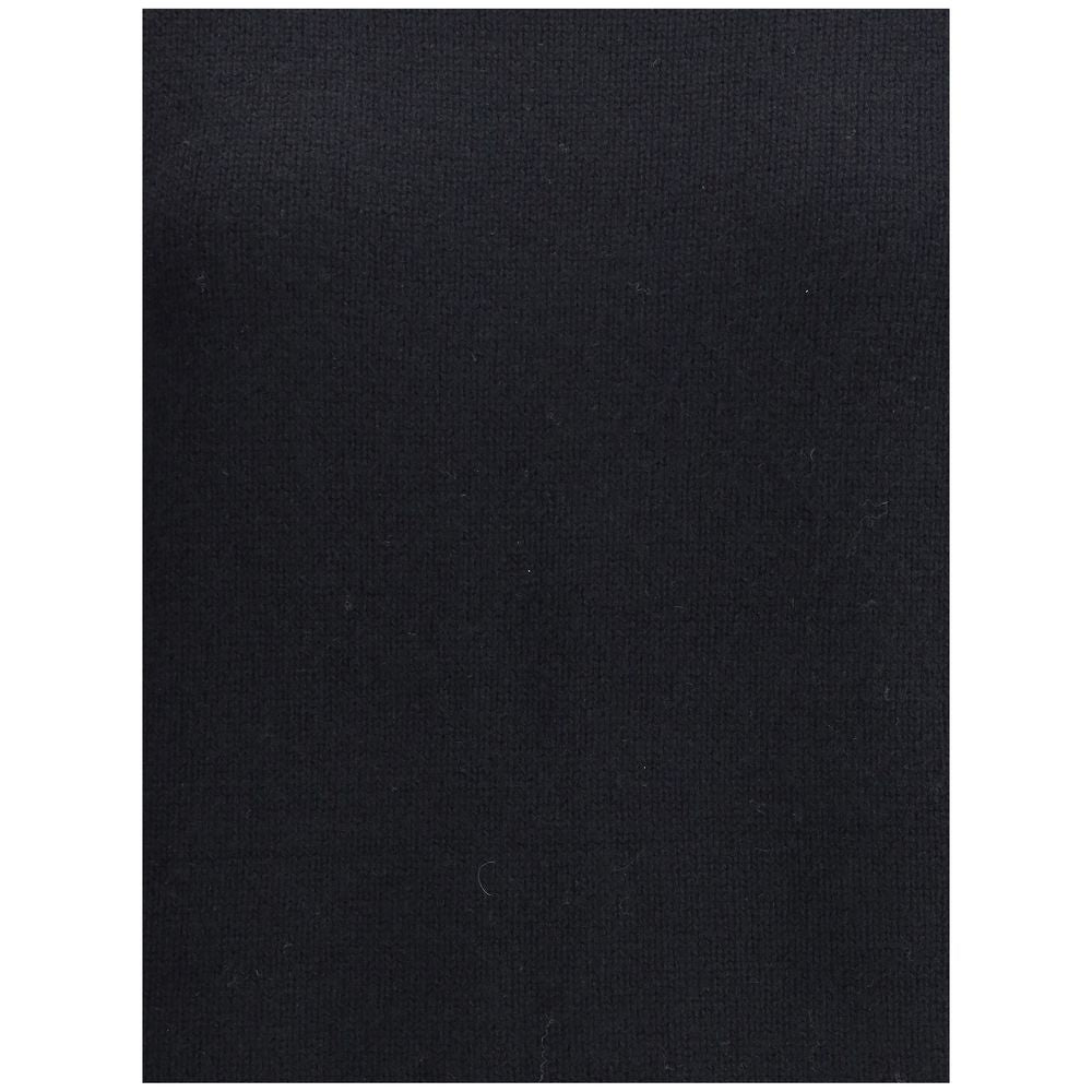 Allude Black Cashmere Sweater