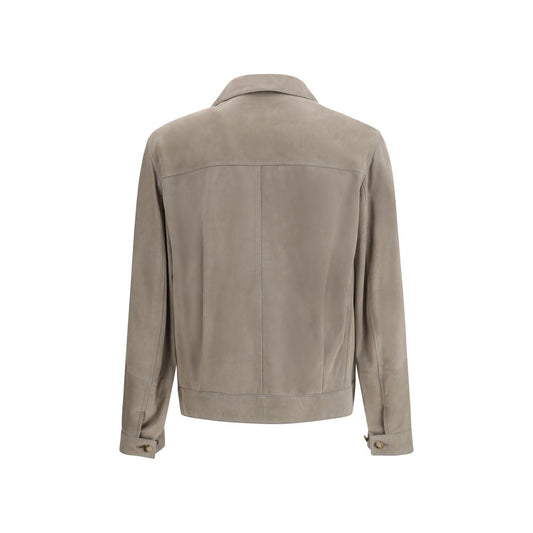 Brunello Cucinelli Bicolor Calf Leather Bos Taurus Clothing