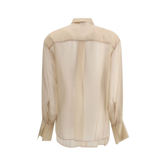 Forte_Forte Beige Copper Blouse