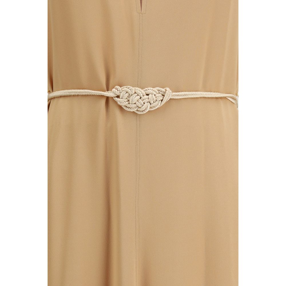 Forte_Forte Orange Viscose Casual Dress