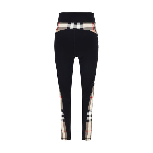 Burberry Black Elastane Leggings