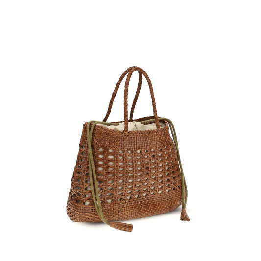 Dragon Diffusion Brown Calf Leather Bos Taurus Handbag