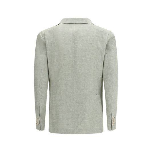 Tagliatore Bicolor Linen Blazer