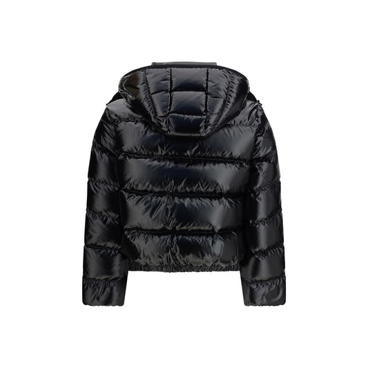 Moncler Black Polyamide Full-Length Jacket