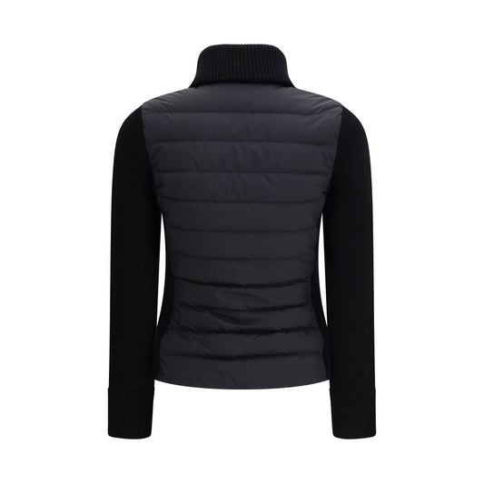 Moncler Black Polyester Coat