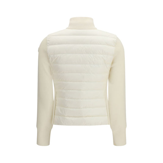 Moncler White Polyamide Cardigan