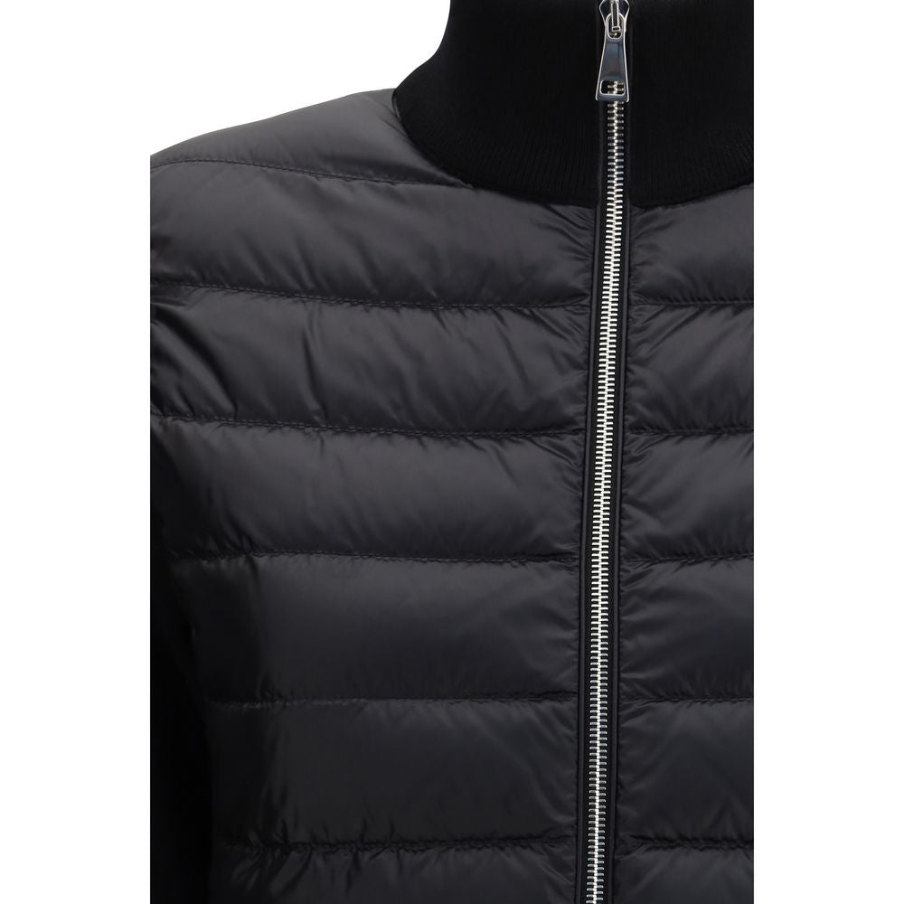 Moncler Black Polyamide Cardigan