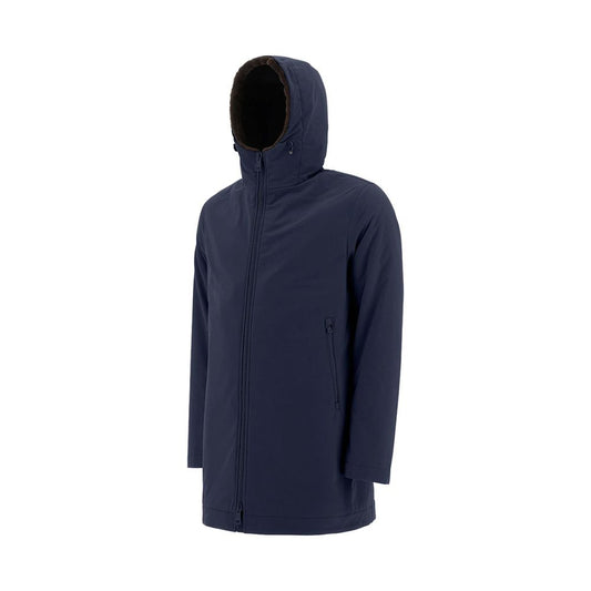 Herno Blue Polyamide Coat