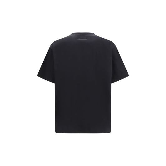 MM6 Black Cotton T-Shirt