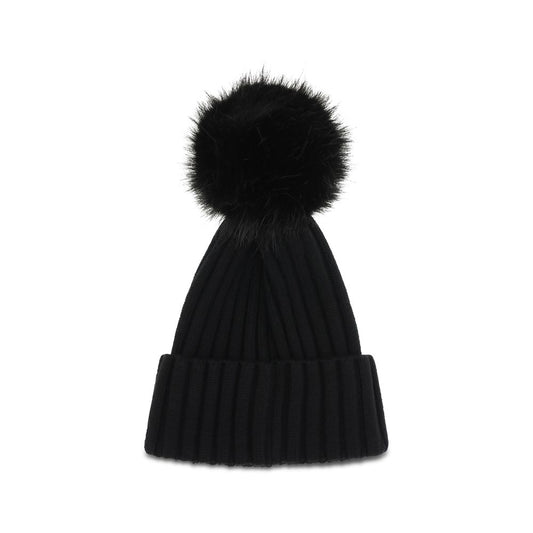 Moncler Black Fleece Wool Beanie