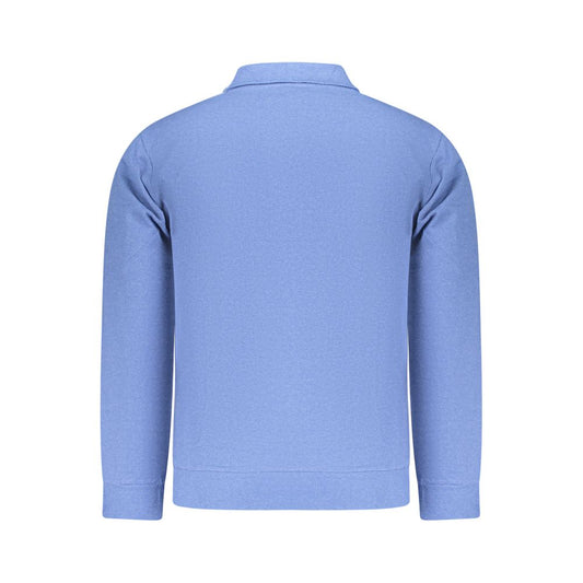 Superga Azzurro Cotton Men's Sweatshirt
