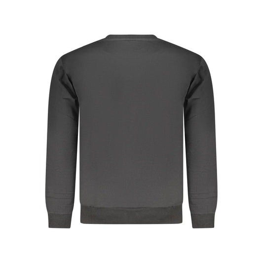 Superga Black Cotton Men's Sweatshirt