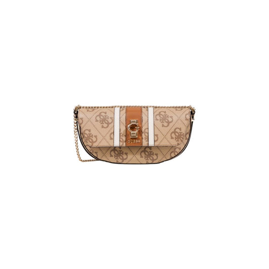 Guess White Polyethylene Belt Bag