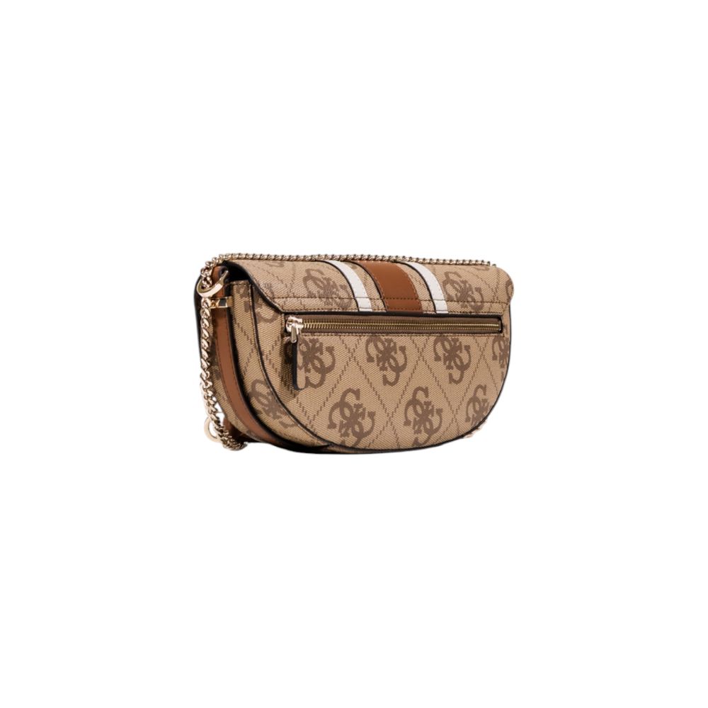 Guess White Polyethylene Belt Bag