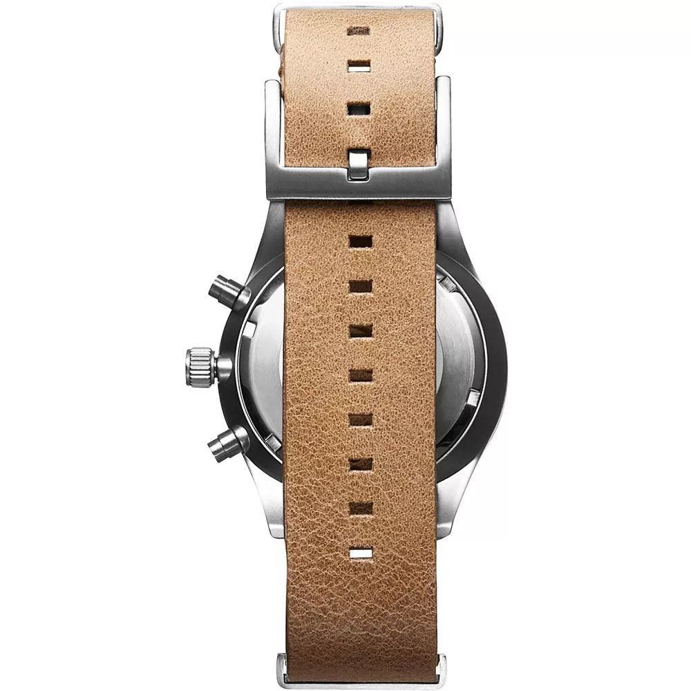 MVMT Brown Leather Dress Watch