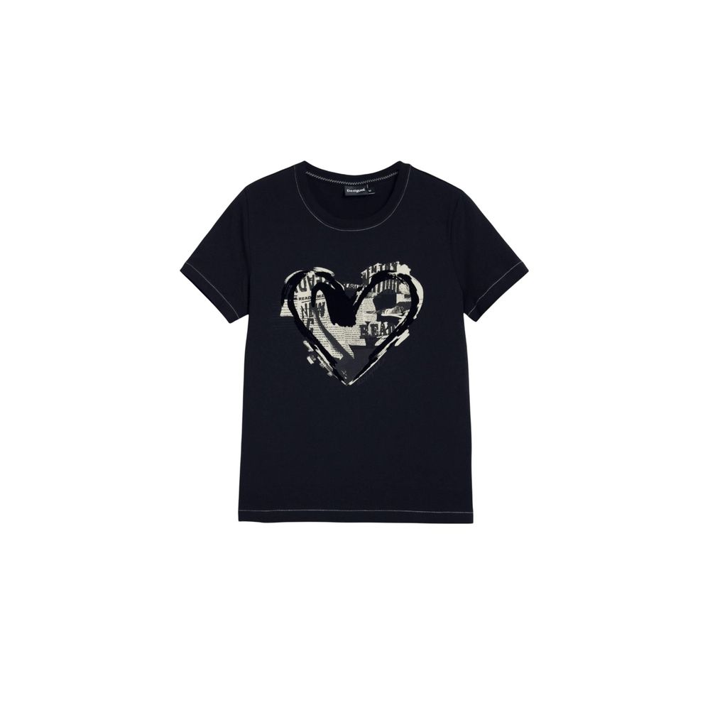 Desigual Black Cotton Sportswear