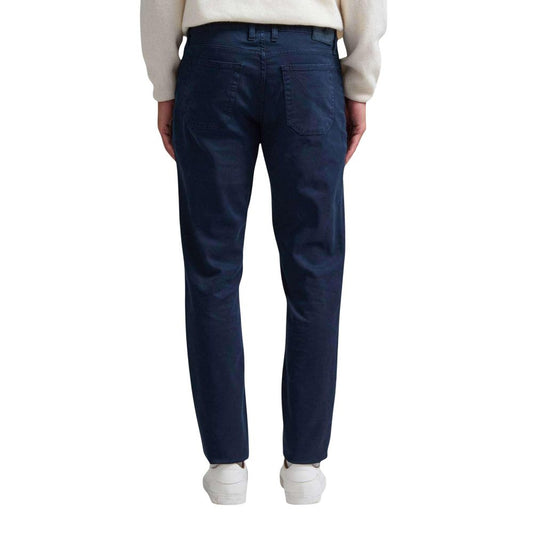 Jeckerson Blue Cotton Skinny Pants