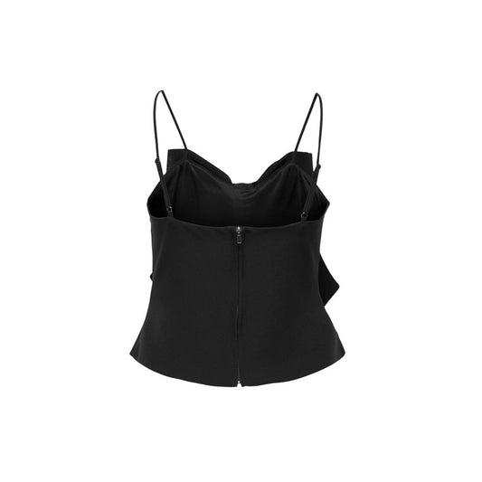 Only Black Polyester Top