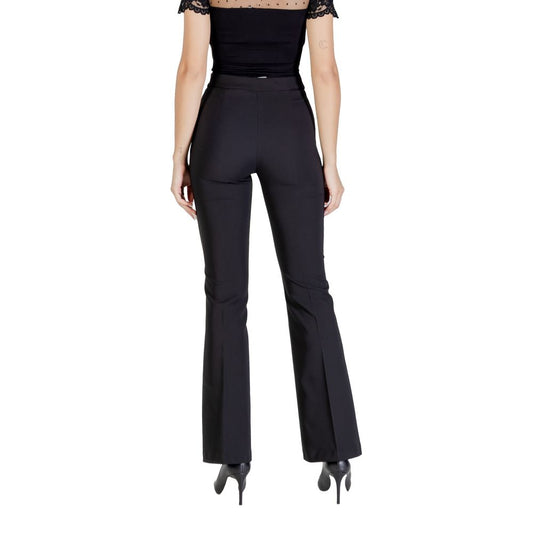 Rinascimento Black Polyester Dress Pants