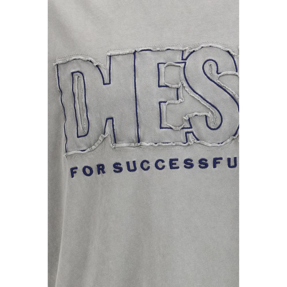 Diesel Gray Cotton Sportswear