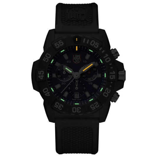 Luminox Black Rubber Sport Watch