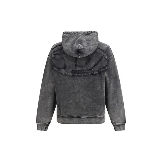 Diesel Black Cotton Sweatshirt