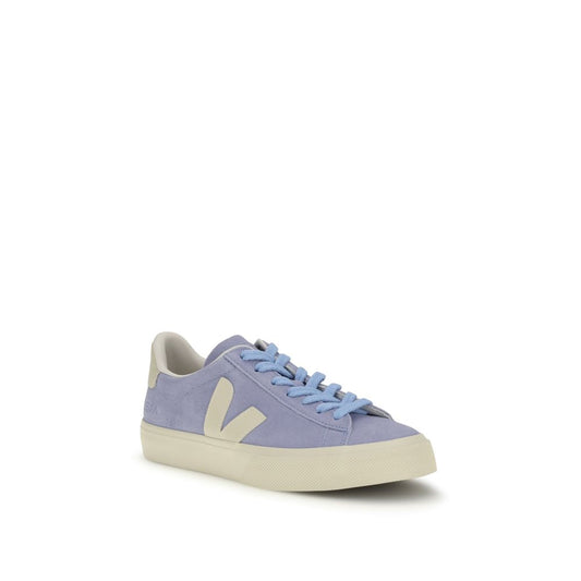 Veja Blue Calf Leather Bos Taurus Low Top Sneakers