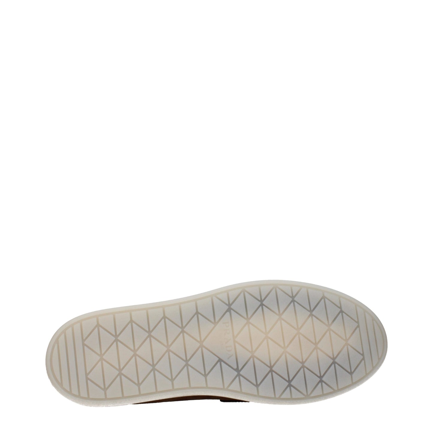 Prada Brown Leather Slip-On Loafers