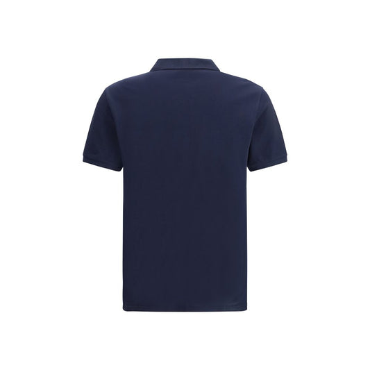 Parajumpers Blue Cotton Polo Shirt