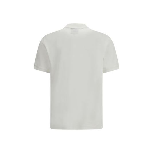 Parajumpers White Cotton Polo Shirt