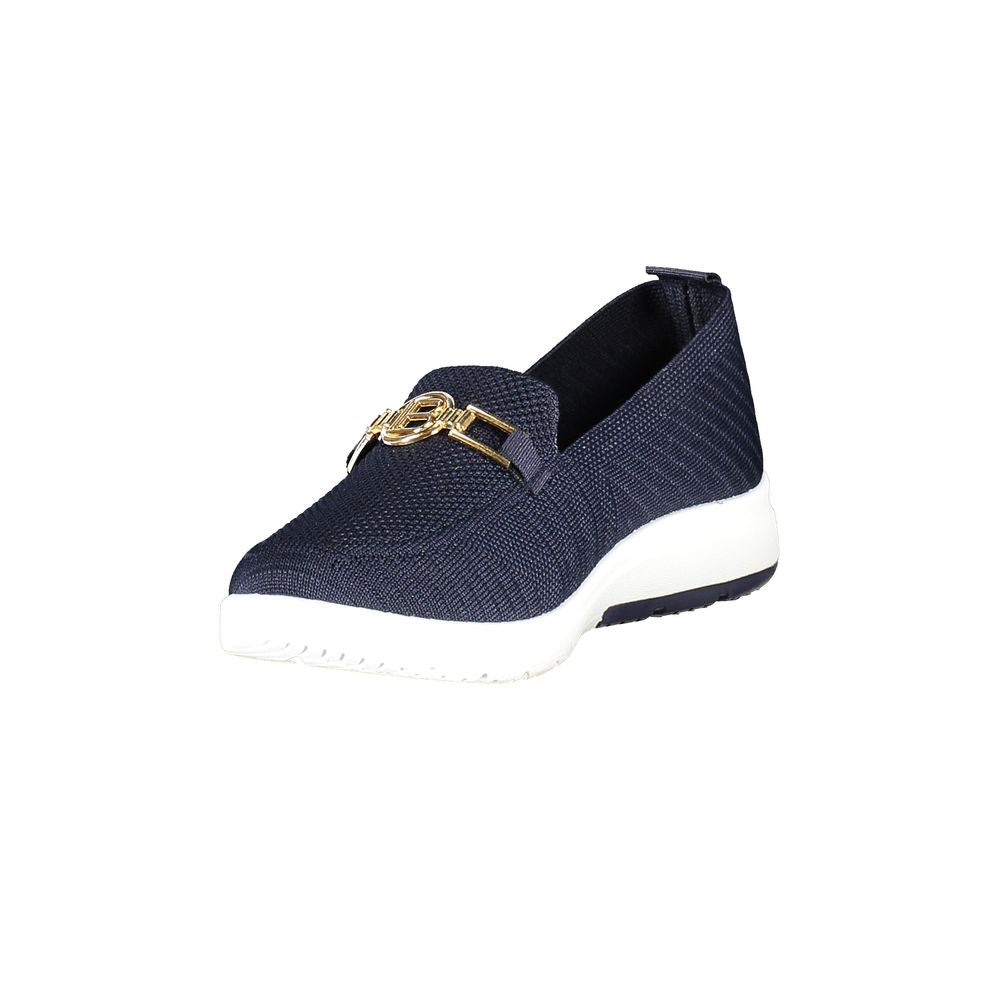 Laura Biagiotti Blu Polyester Women Classic Shoe