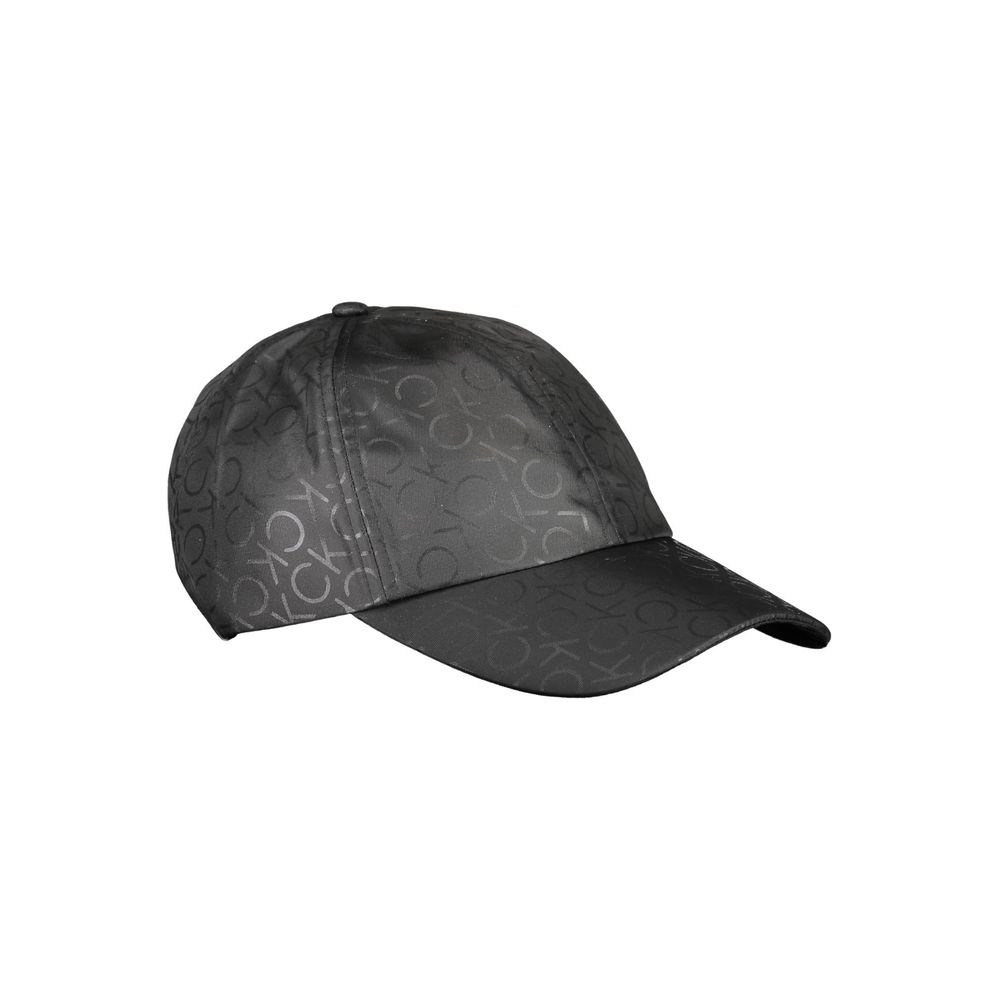 Calvin Klein Black Polyester Men Cap