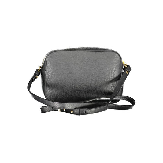 Coccinelle Black Leather Women Shoulder Bag